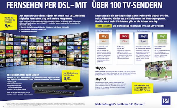 1 und 1 Fernsehen